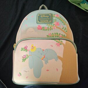 Loungefly mini backpack Dumbo Napping NWT